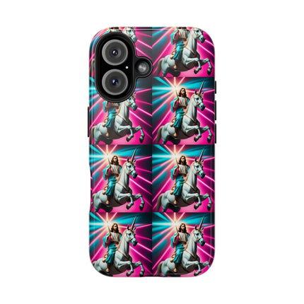 JESUS RIDES AGAIN Phone Case