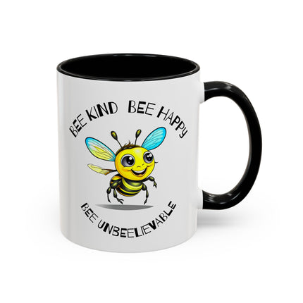 BEE KIND Inspirational Coffee Mug Motivational Mug Honeybee Mug Bee Mugs