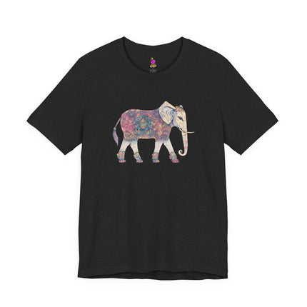 80's WORKOUT FASHIONISTA Elephant T-Shirt - Funny Retro Fitness Animal Tee