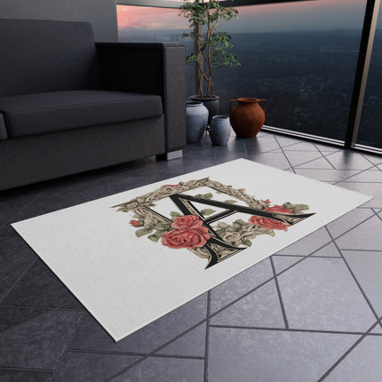LETTER A Outdoor Rug