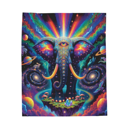 KING OF THE MAMMALVERSE Psychedelic Blanket