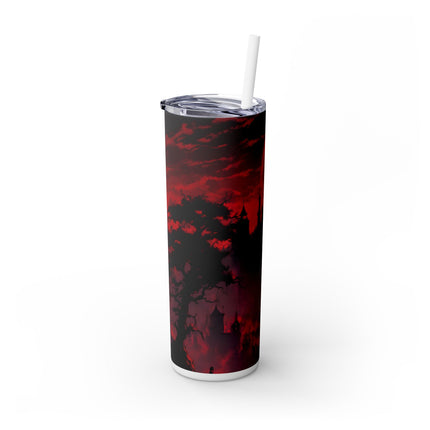 BLOODSHED & DEATH CURSE THE TOWN OF MADNESS - Video Game Inspired Insulated Tumbler