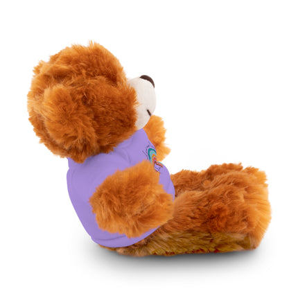 FIND YOUR INNER HAPPY PLACE Inspirational Rainbow Stuffed Animal