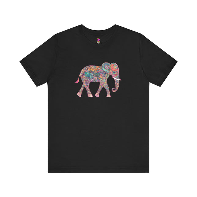 PATTERN ELEPHANT T-Shirt - Beautiful Decorative Animal Art Tee