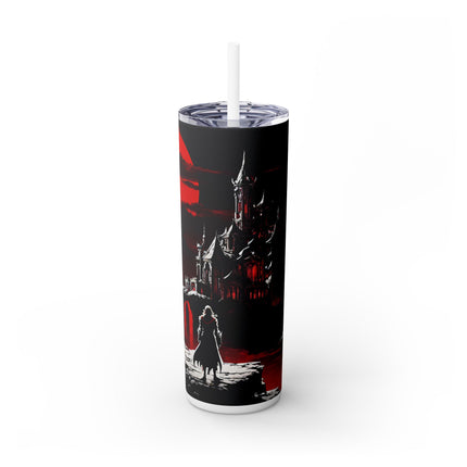 ONWARD UNTO THE WALLS OF EVIL - Video Game Inspired Insulated Tumbler