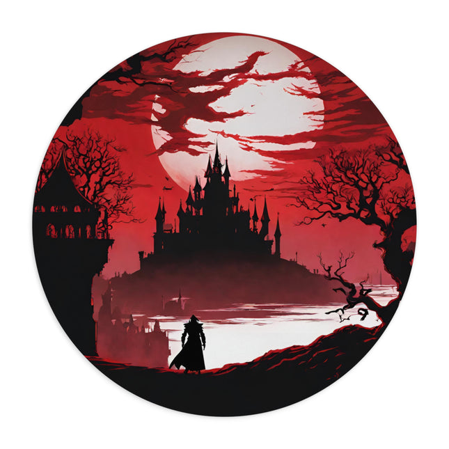 THE MOON ITSELF CAN DEVOUR THE NIGHT Video Game Inspired Mouse Pad