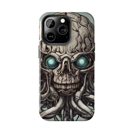 ALIEN IRON TENTACLED SKULL Phone Case