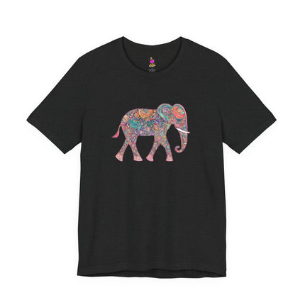 PATTERN ELEPHANT T-Shirt - Beautiful Decorative Animal Art Tee