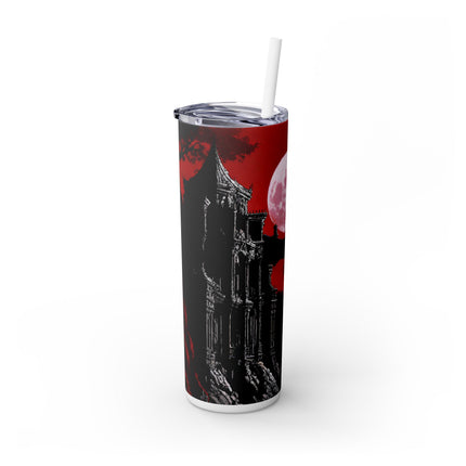 ONLY THE NIGHT CAN SPAWN SUCH EVIL - Video Game Inspired Insulated Skinny Tumbler