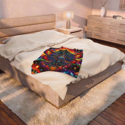 PSYCHEDELIC GODDESFLY Trippy Blanket