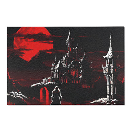 ONWARD UNTO THE WALLS OF EVIL Video Game Inspired Area Rug