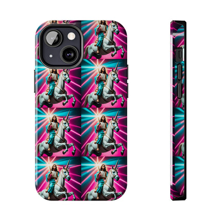 JESUS RIDES AGAIN Phone Case