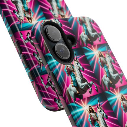 JESUS RIDES AGAIN Phone Case