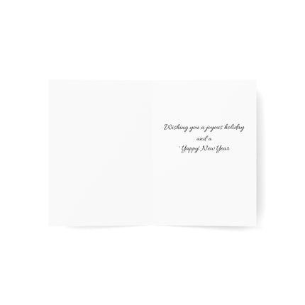 Merry Christmas Card, Holiday Greeting Card, Dog Lovers Card, Chihuahua