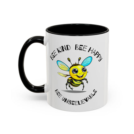 BEE KIND Inspirational Coffee Mug Motivational Mug Honeybee Mug Bee Mugs