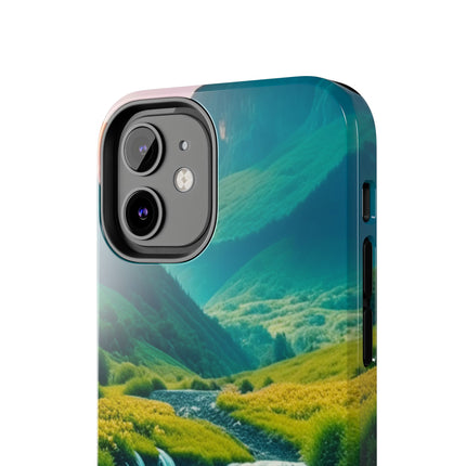 FLOWER CASCADE MOUNTAINS Phone Case