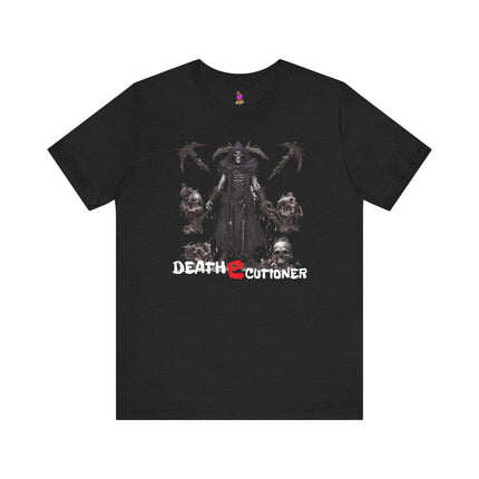 DEATHeCUTIONER Series Grim Reaper T-Shirt - Dark Fantasy Horror Art Tee