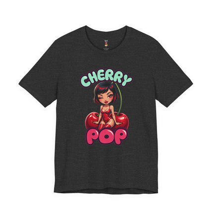 CHERRY POP T-Shirt Provocative Seductive Sexy Cartoon Tee