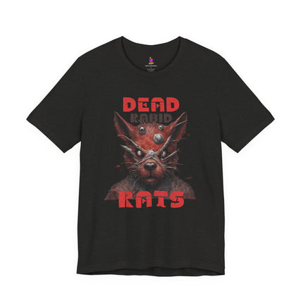 DEAD RABID RATS T-Shirt - 80s Horror Film Retro Cult Classic Tee