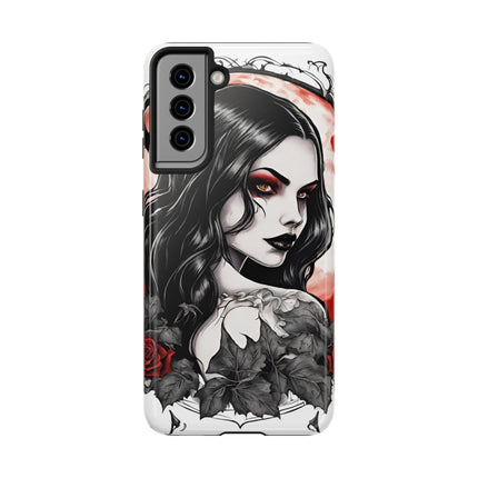 VAMPIRESS UNDER THE BLOOD MOON Phone Case