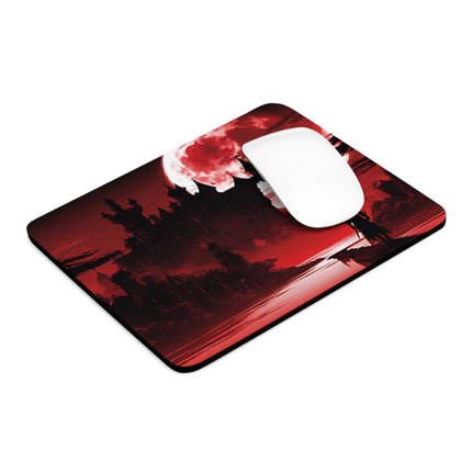 OVERLOOKING THE ABYSS OF SOULLESS EVIL Video Game Inspired Mouse Pad