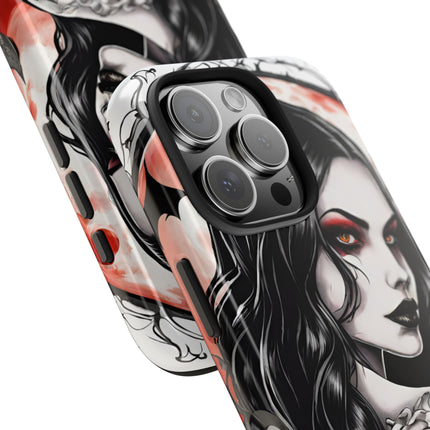 VAMPIRESS UNDER THE BLOOD MOON Phone Case