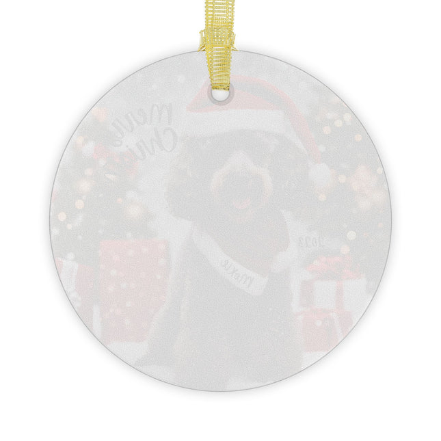 PERSONALIZED POODLE Christmas Ornament