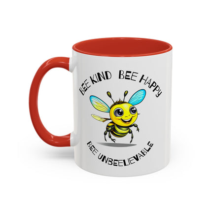 BEE KIND Inspirational Coffee Mug Motivational Mug Honeybee Mug Bee Mugs