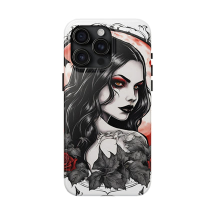 VAMPIRESS UNDER THE BLOOD MOON Phone Case