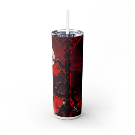 A NEW LEGACY OF BLOOD BEGINS - Video Game Inspired Skinny Tumbler