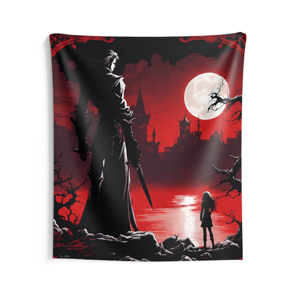 A NEW LEGACY OF BLOOD BEGINS Video Game Inspired Art Tapestry