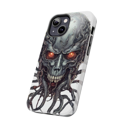 TENTACLED METAL ALIEN SKULL Phone Case