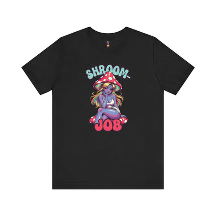 SHROOM JOB T-Shirt Provocative Seductive Sexy Cartoon Tee