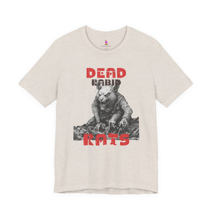 DEAD RABID RATS T-Shirt - Vintage 80s Horror Movie Inspired Tee