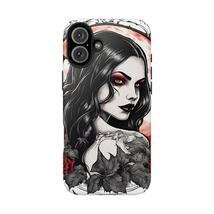 VAMPIRESS UNDER THE BLOOD MOON Phone Case
