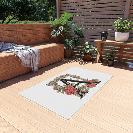LETTER A Outdoor Rug