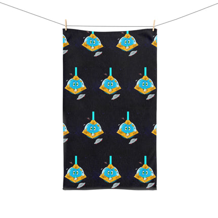 LOONARTICS Collection PYRA-MOON ARToXxicated INKx ORIGINAL Hand Towel