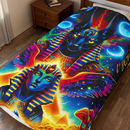 ANUBIS Psychedelic Blanket