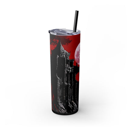 ONLY THE NIGHT CAN SPAWN SUCH EVIL - Video Game Inspired Insulated Skinny Tumbler