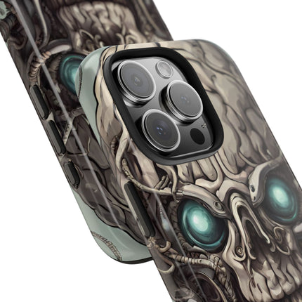 ALIEN IRON TENTACLED SKULL Phone Case