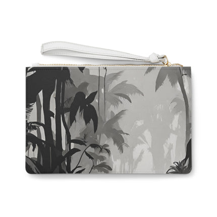 Animal Clutch Bag, Makeup Case, Cheetah Purse, Leopard Hand Bag, Jaguar Wallet, Wild Animal Leather, Shadow Jungle Clutch