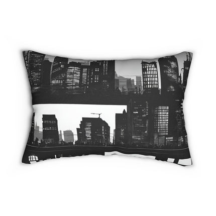 CITY NIGHT SKYLINE Pillow