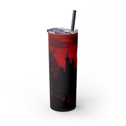A JOURNEY INTO HORRID EVIL - Video Game Inspired Skinny Tumbler