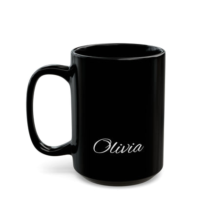 CUSTOM Personalized Letter O and Name Coffee Cup | Mom, Grandma, Aunt Gift