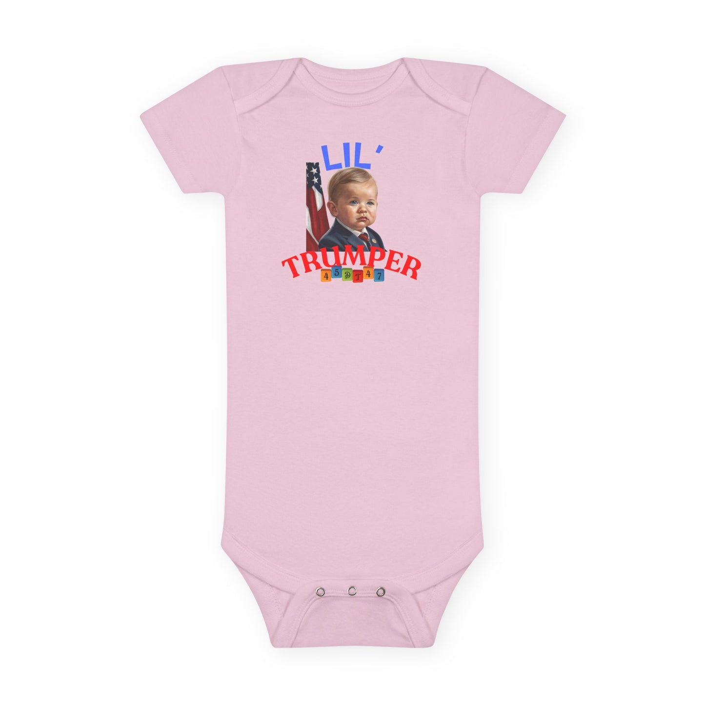 Baby Onesie, Lil Trumper President Trump Supporter Baby Onesie, Trump Baby Outfit, Political Supporter Onesie, Patriotic Baby Clothes,