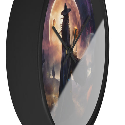 WICCAN MOON Wall Clock