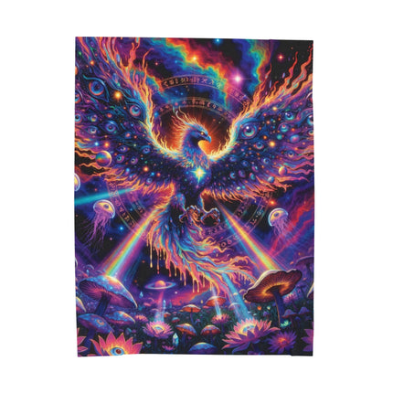 PHOENIX KING Psychedelic Blanket