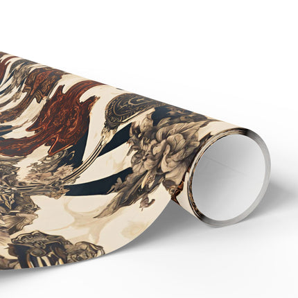 Beautiful Wrapping Paper, Cross Gift Wrap, Christmas Holiday Paper, Religious Gift Wrap, Gothic Wrapping Paper