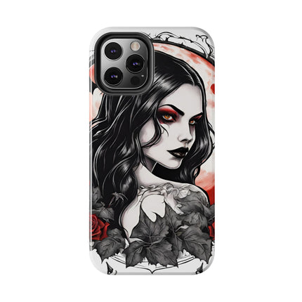VAMPIRESS UNDER THE BLOOD MOON Phone Case
