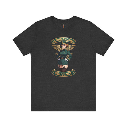 COMMANDING PRESENCE T-Shirt Provocative Seductive Sexy Cartoon Tee